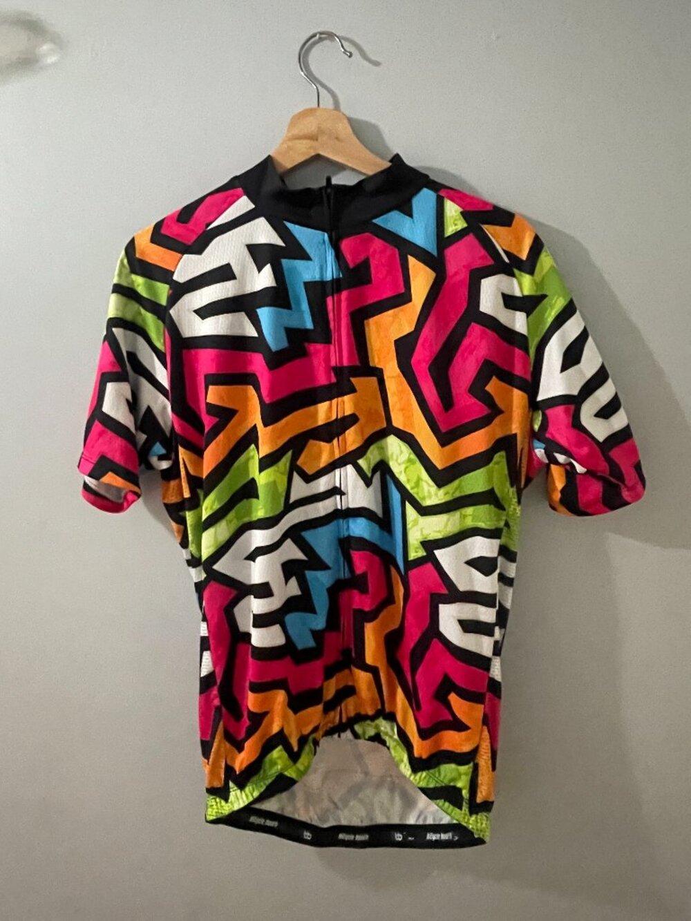 XL Men Short Sleeve Cycling Jersey
